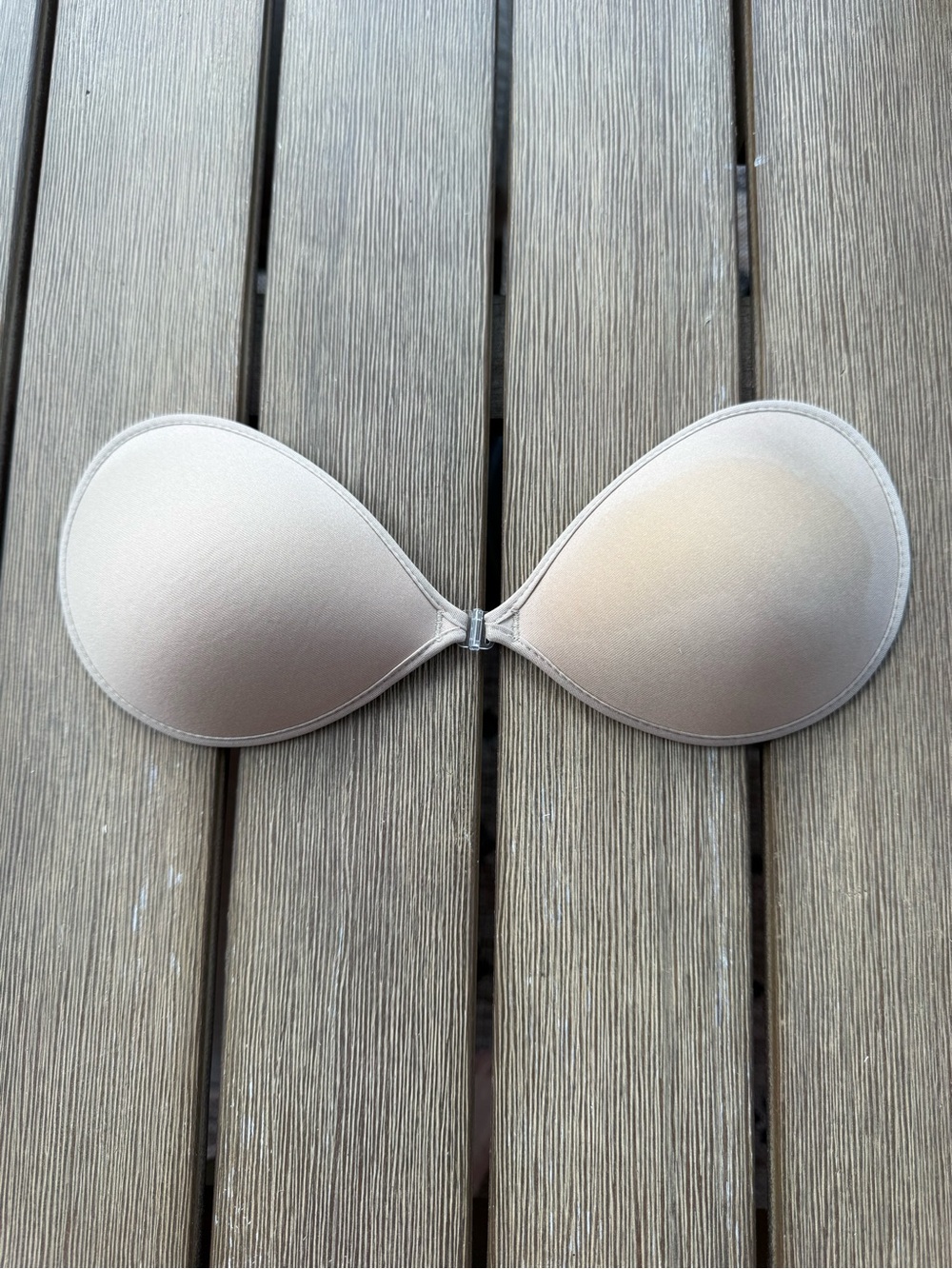 Arbun Nude Strapless Sticky Bra Adhesive Backless Bra Size A